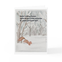 Eichhörnchen in Forest 2 - verblasste Version