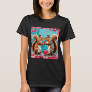 Eichhörnchen in Liebe T-Shirt