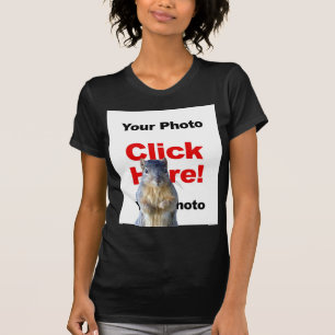 Eichhörnchen individuell bedrucktes Fotot-Shirt hi T-Shirt