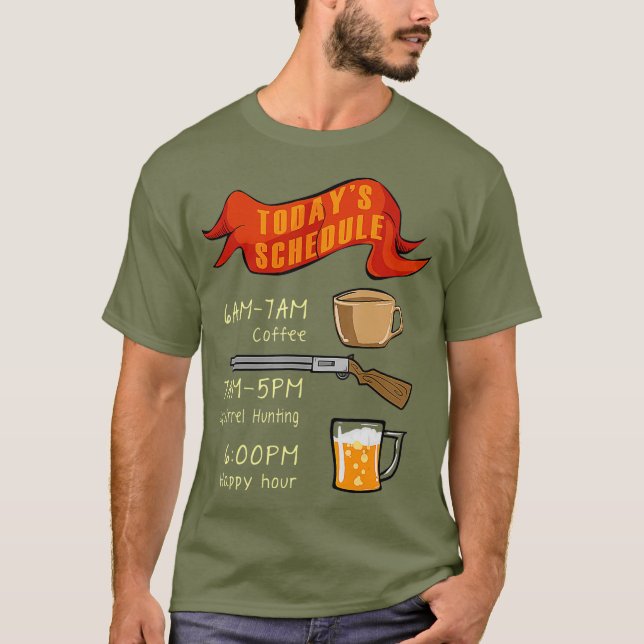 Eichhörnchen Jagdzubehör Gear Funny Trapper T-Shirt (Vorderseite)