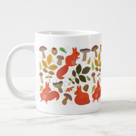 Eichhörnchen Jumbo-Tasse