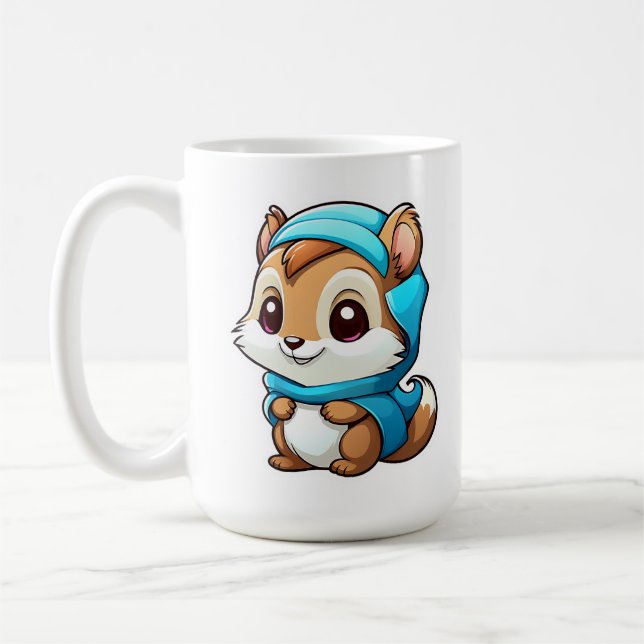 Eichhörnchen Kaffeetasse (Links)