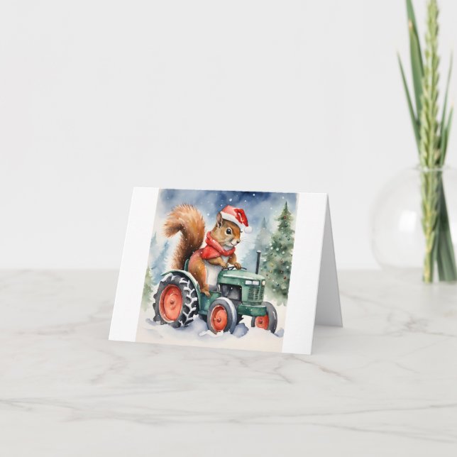 Eichhörnchen Karte (Vorderseite)
