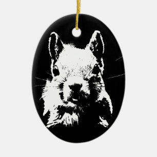 Eichhörnchen Keramikornament