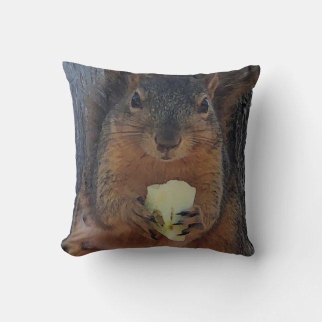 Eichhörnchen Kissen (Vorderseite)