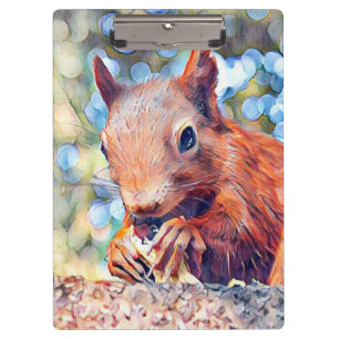 Eichhörnchen Klemmbrett