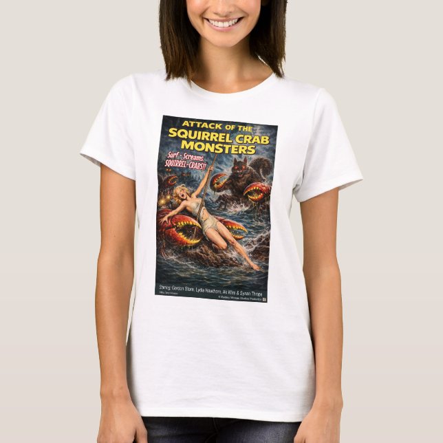 Eichhörnchen-Krebs-Monster T-Shirt (Vorderseite)