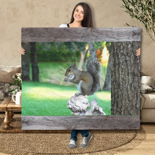 Eichhörnchen Kruste, Eichhörnchen Liebesgeschenke Fleecedecke