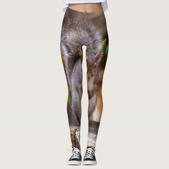 Eichhörnchen Leggings (Vorderseite)