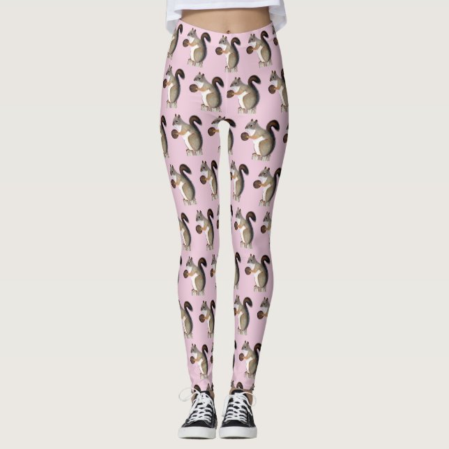 Eichhörnchen Leggings (Vorderseite)