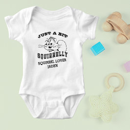 Eichhörnchen-Liebe Baby Strampler