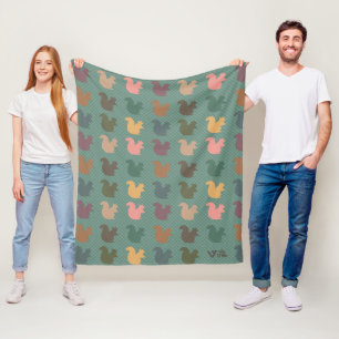 Eichhörnchen-Liebhaber-Decke, gemütliches Eichhörn Fleecedecke