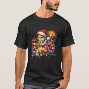 Eichhörnchen liebt Weihnachtsbeleuchtung Eichhörnc T-Shirt