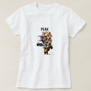 Eichhörnchen-Lieferfahrer T-Shirt