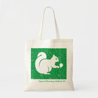Eichhörnchen liefert Tasche