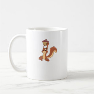 Eichhörnchen macht mich glücklich Niedliches Eichh Kaffeetasse