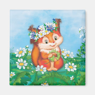 Eichhörnchen Magnet