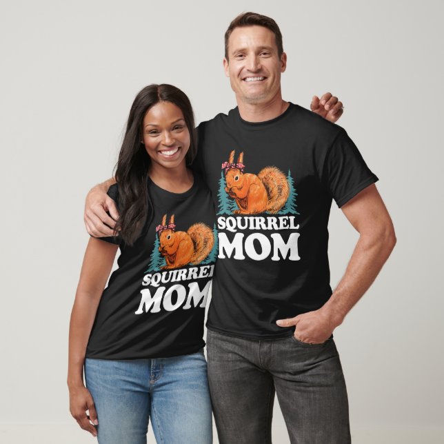 Eichhörnchen-Mama T-Shirt (Unisex)
