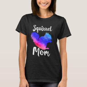 Eichhörnchen-Mama-Trupp Waldtier Tier Nüsse Na T-Shirt