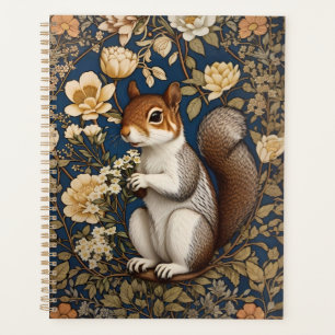 Eichhörnchen mit Acacia-Blume William Morris Planer