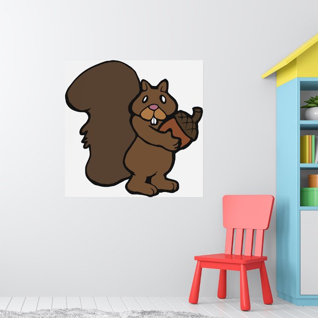 Eichhörnchen mit Acorn Poster (Von Creator hochgeladen)