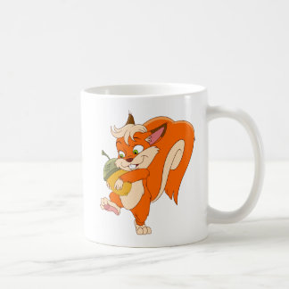 Eichhörnchen mit Eichel Kaffeetasse