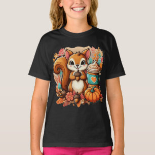 Eichhörnchen mit Eiscreme T-Shirt
