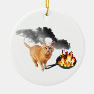 Eichhörnchen mit farbiger Acorn-Keramik Keramik Ornament