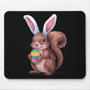 Eichhörnchen mit sonnigen Ohren Funny Oaster Kinde Mousepad