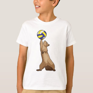 Eichhörnchen mit Volleyball T-Shirt