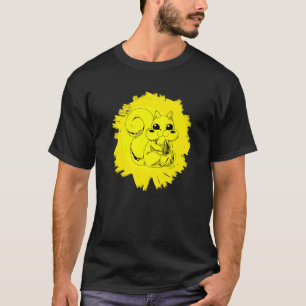 Eichhörnchen Motif Animal Colorful Chipmunk Pet De T-Shirt