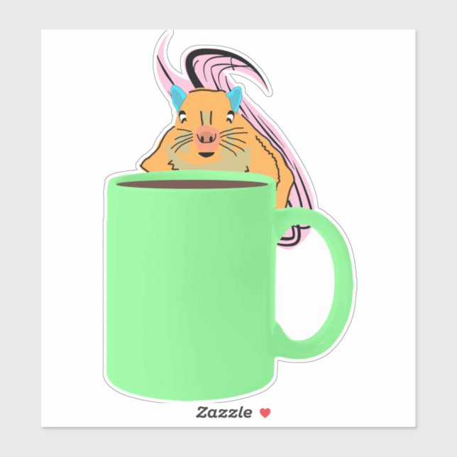 Eichhörnchen Naughty #346 Aufkleber (Blatt)