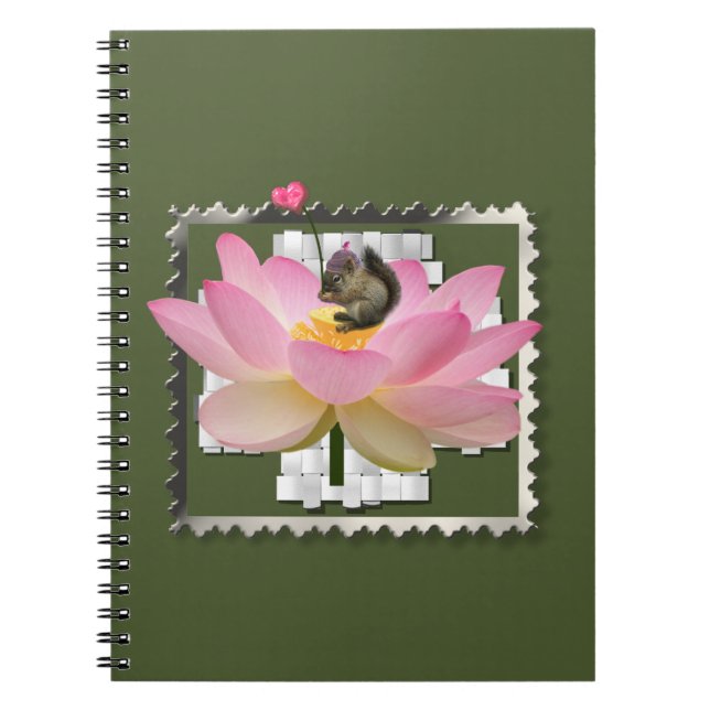 Eichhörnchen Notizblock (Vorderseite)