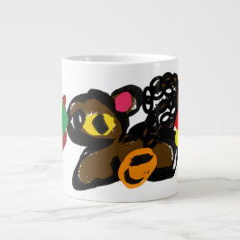 Eichhörnchen Nuss Babyparty  Jumbo-Tasse