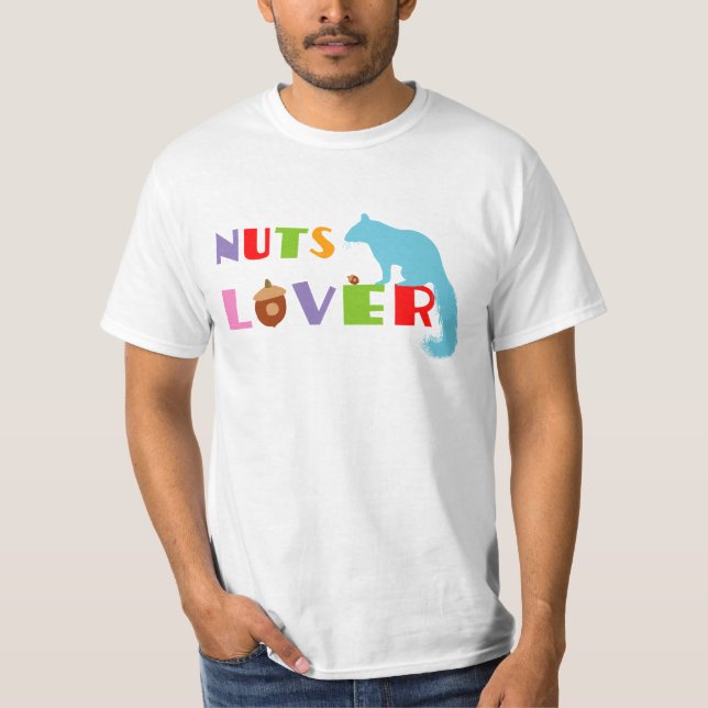 Eichhörnchen Nüsse Lover T-Shirt (Vorderseite)