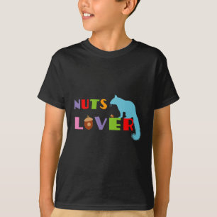 Eichhörnchen Nüsse Lover T-Shirt