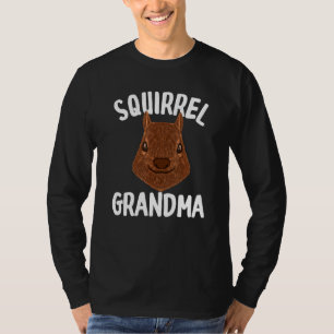 Eichhörnchen Oma für Frauen Cooles Eichhörnchen T-Shirt