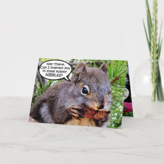 Eichhörnchen Party Invite Karte