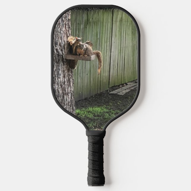 Eichhörnchen Pickleball Schläger (Vorderseite)