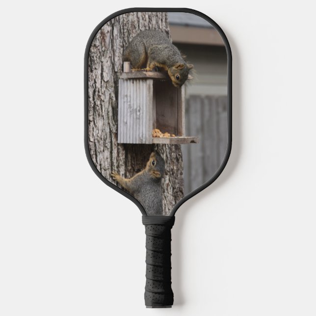 Eichhörnchen Pickleball Schläger (Vorderseite)