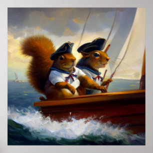 Eichhörnchen Poster