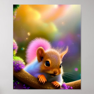 Eichhörnchen Poster