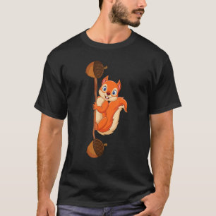 Eichhörnchen Power Forest Animal Liebe Best Friend T-Shirt