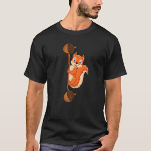 Eichhörnchen Power Forest Animal Liebe Best Friend T-Shirt