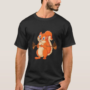 Eichhörnchen Power Forest Animal Liebe Best Friend T-Shirt