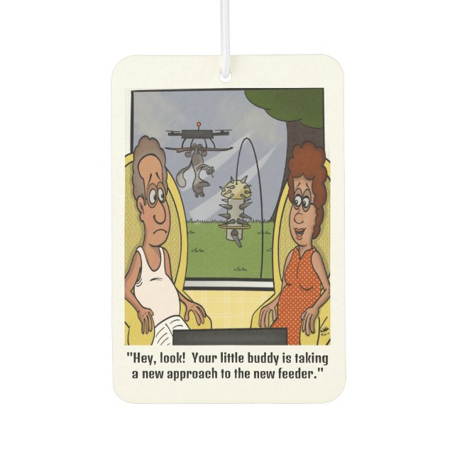 Eichhörnchen Proof Air Freshener Autolufterfrischer (Vorderseite)