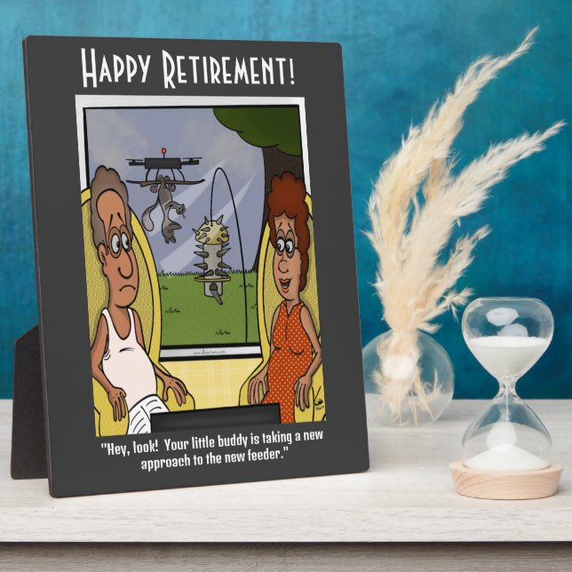 Eichhörnchen Proof Plaque Fotoplatte (Seite)