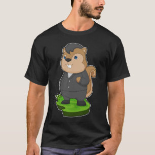 Eichhörnchen-Putzanzug-Hochzeit T-Shirt