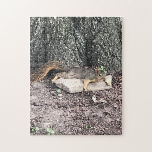 Eichhörnchen Puzzle (Vertikal)