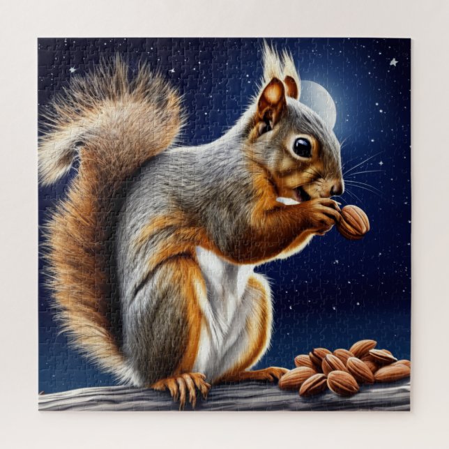 Eichhörnchen Puzzle (Vertikal)